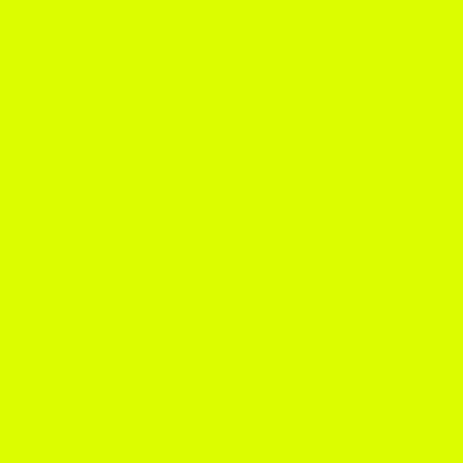 Siser Brick 600 heat transfer vinyl swatch - Fluorescent Yellow