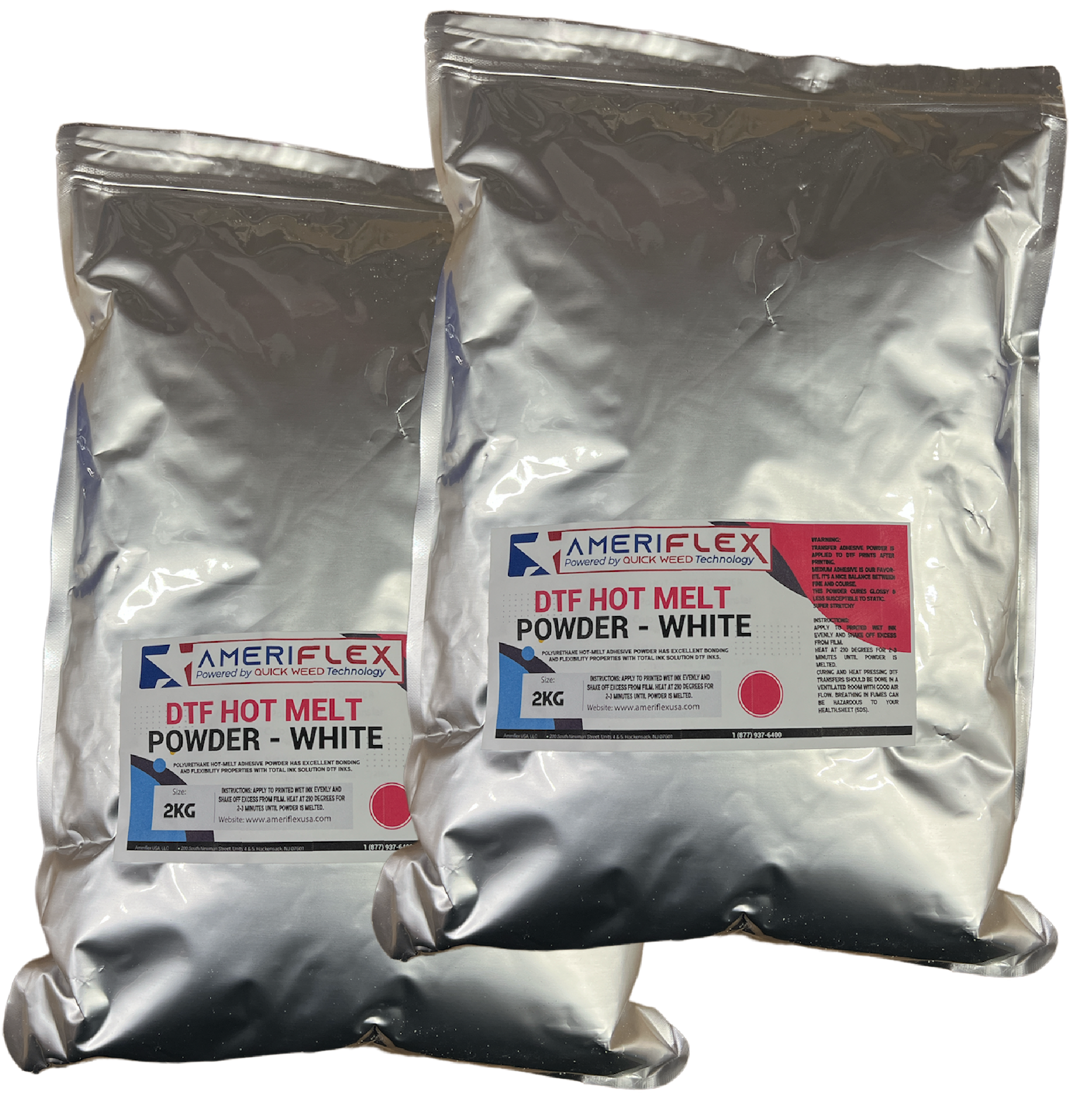 DTF White Hot Melt Powder 2.02 kg