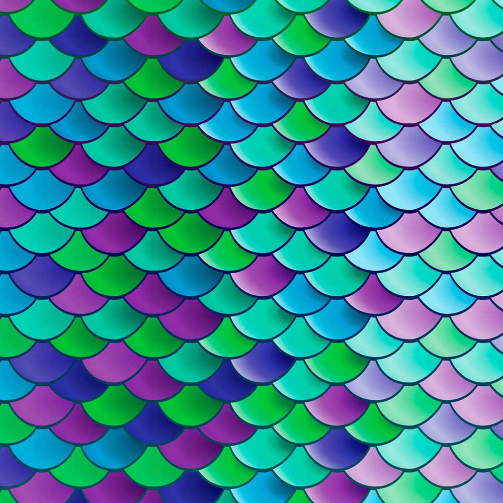 Siser EasyPatterns - Mermaid Scales Teal