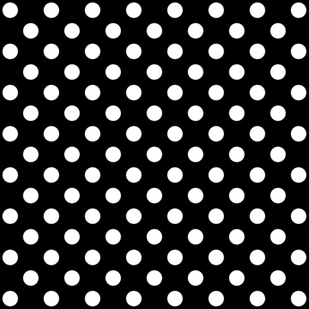 Siser EasyPatterns - Polka Dot Black