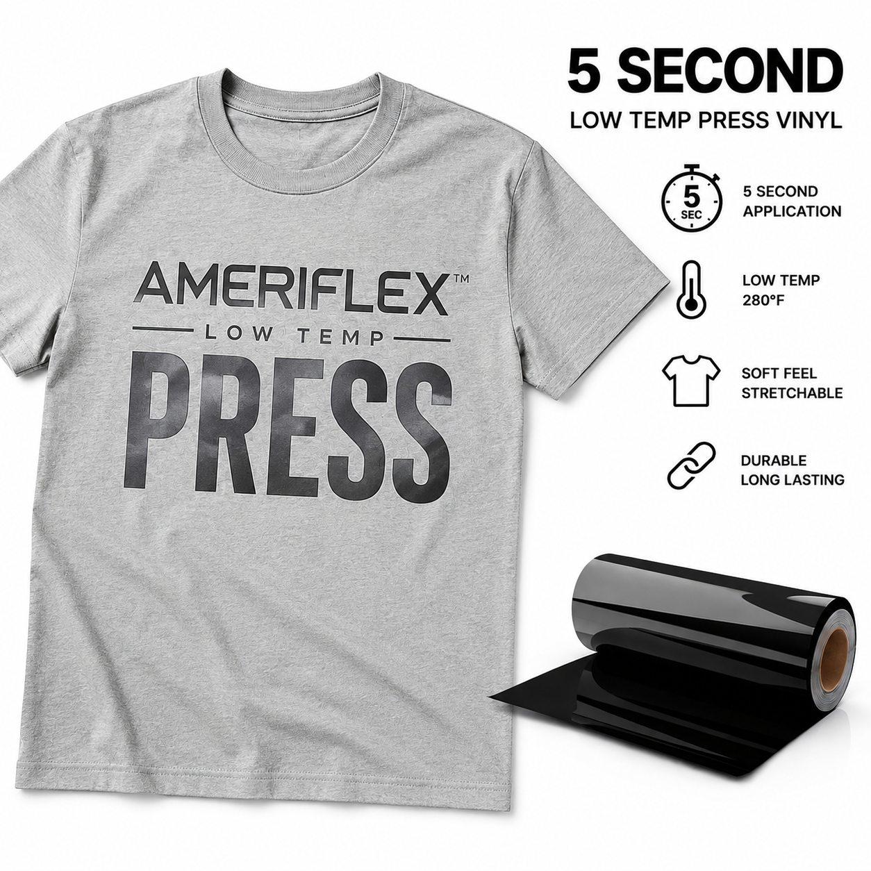 Quickweed™ Flex 5 Second Press PU Heat Transfer Vinyl