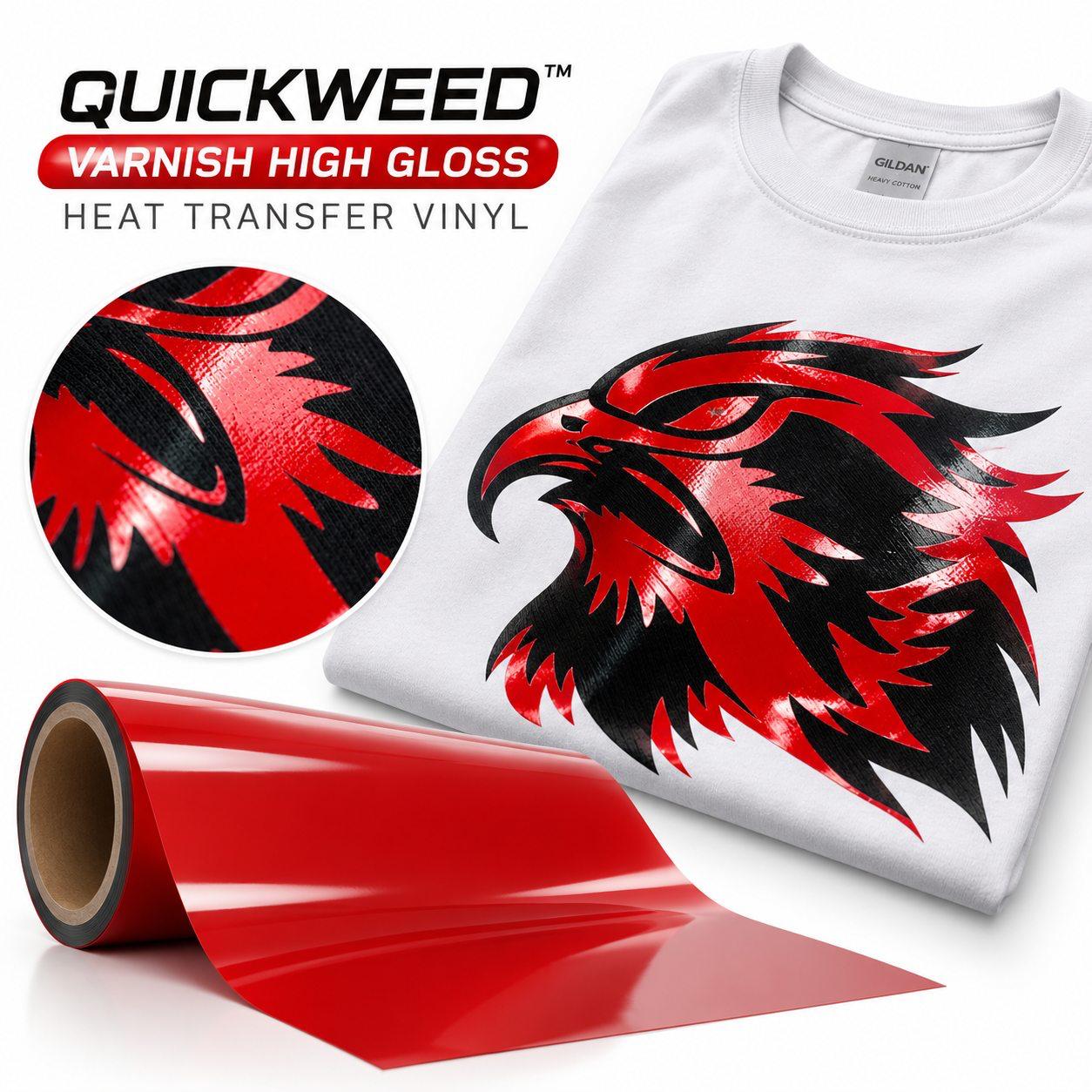 Quickweed™ Varnish High Gloss Heat Transfer Vinyl 20"X36"