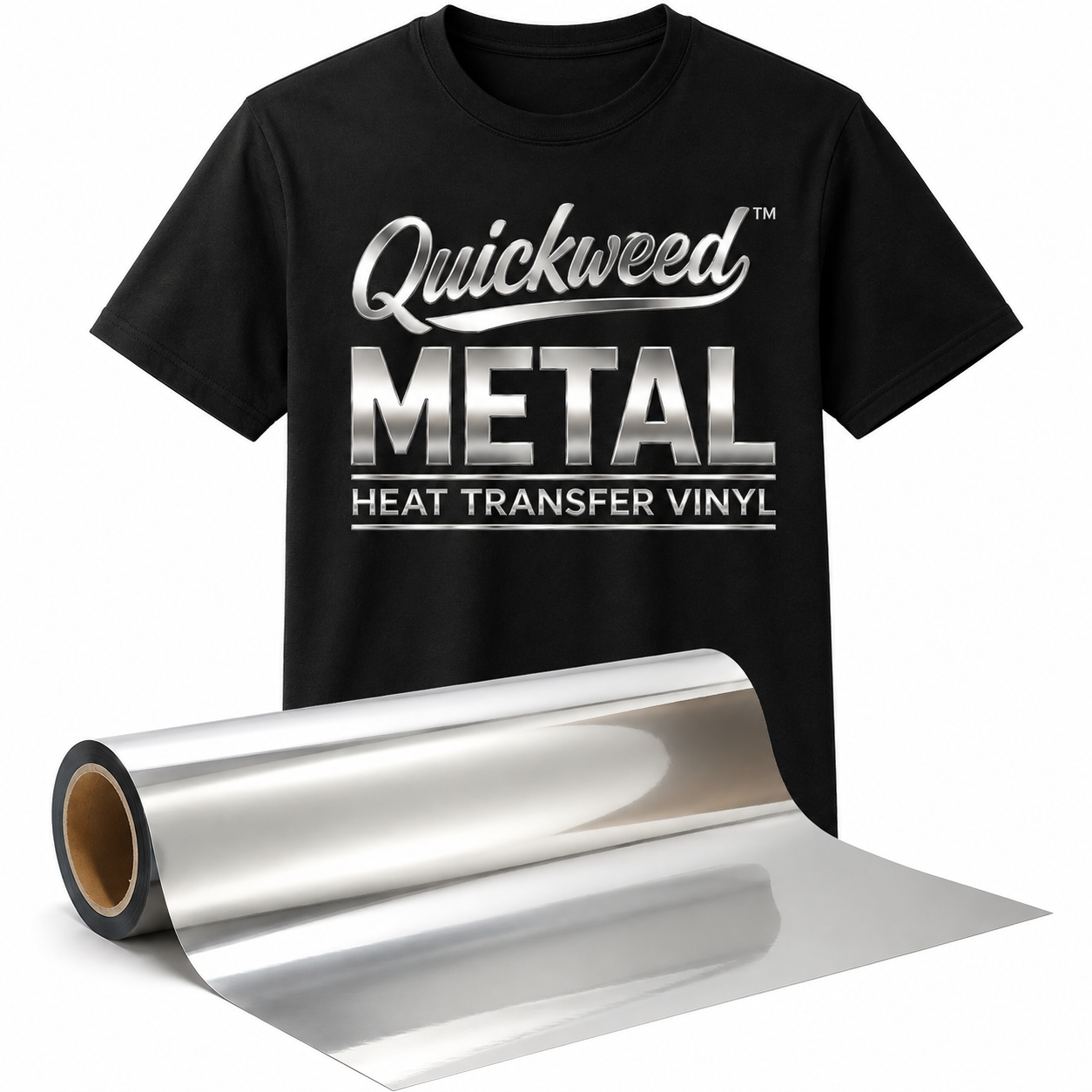 Quickweed™ Metal Heat Transfer Vinyl 20"X36"