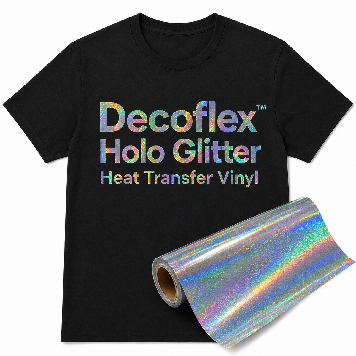 Decoflex™ Holo Glitter Heat Transfer Vinyl
