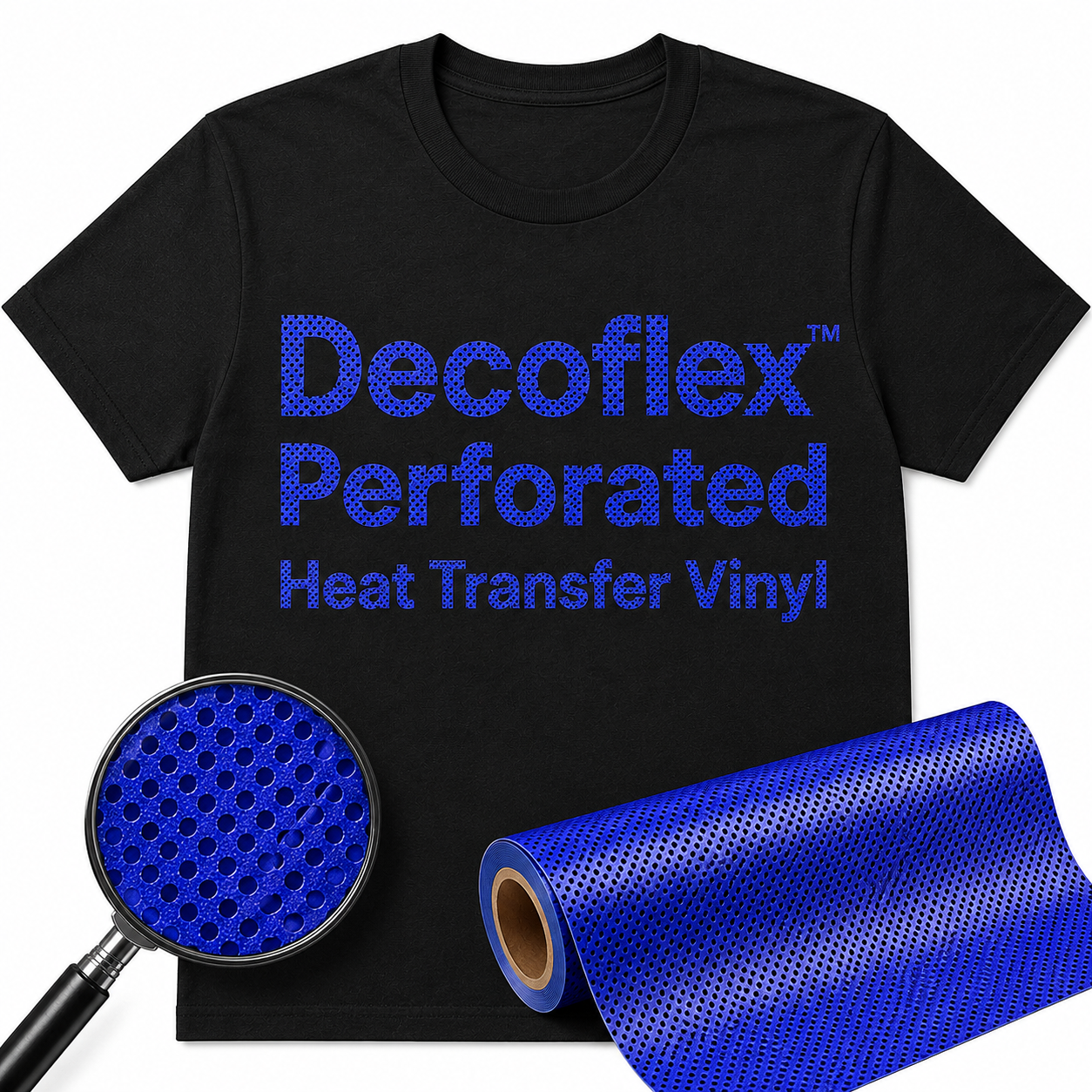 Decoflex™ Perforated Heat Transfer Vinyl