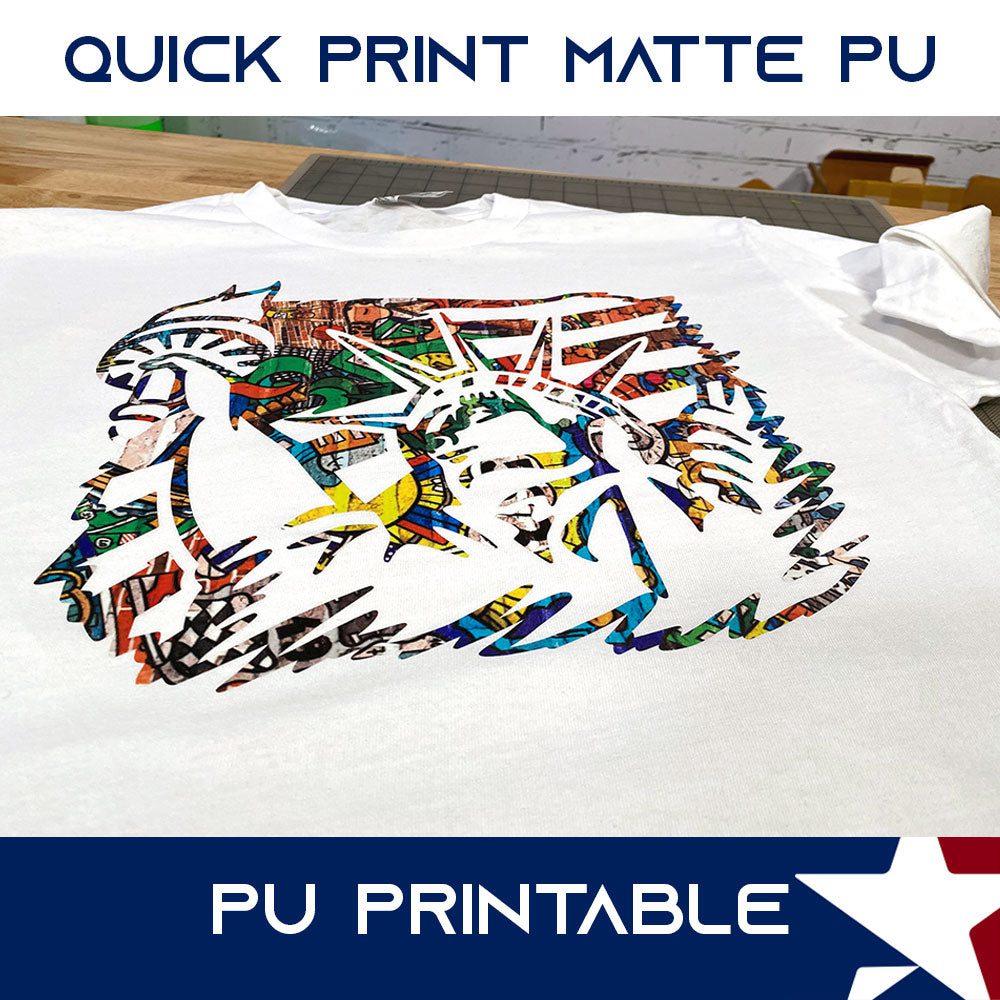 QuickPrint Matte Finish Printable Heat Transfer Vinyl