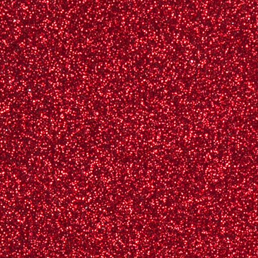 Siser Glitter heat transfer vinyl swatch - Red