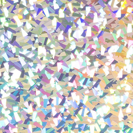 Siser Holographic heat transfer vinyl swatch - Crystal