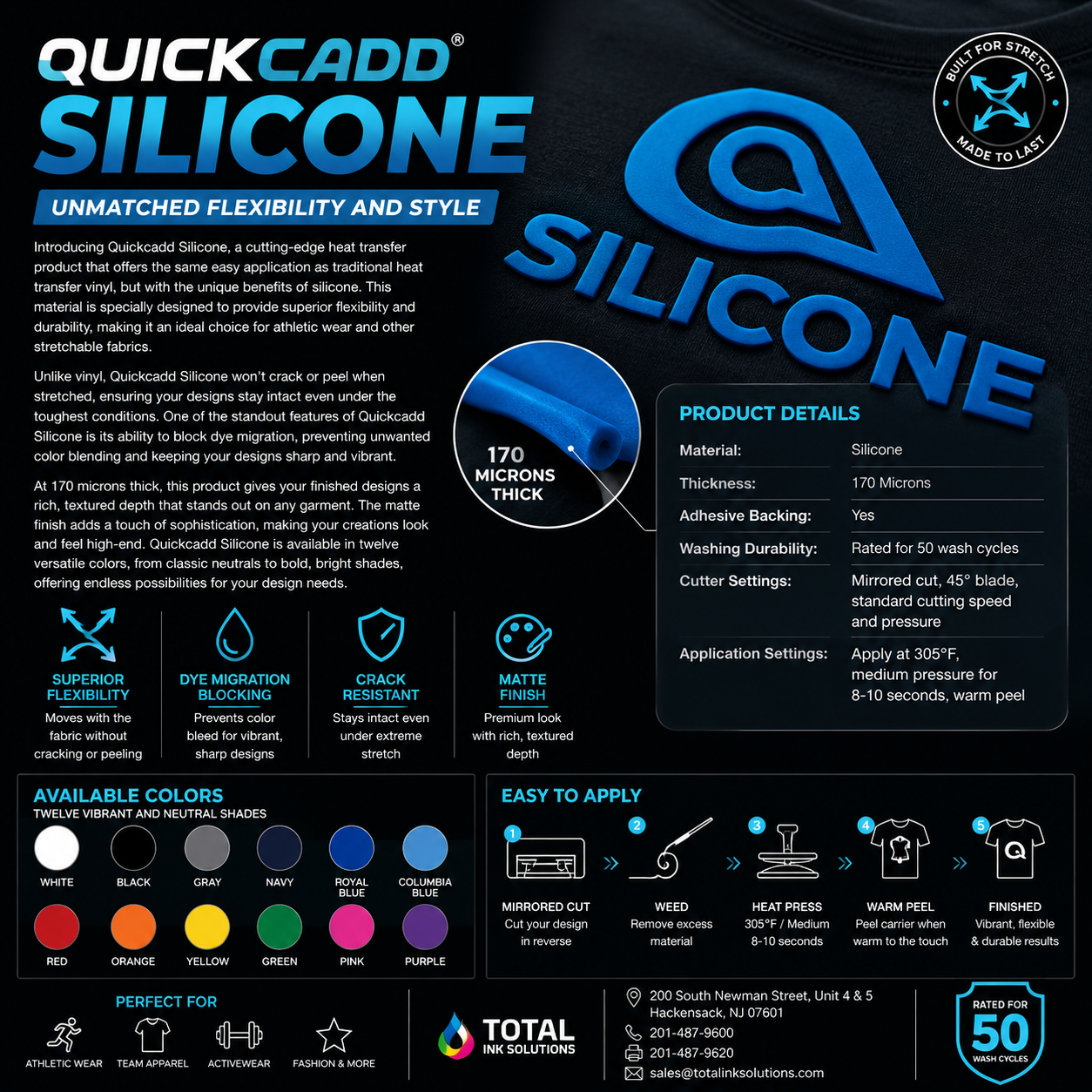 Ameriflex™ QuickCadd Silicone