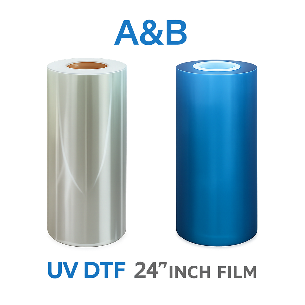 UV DTF Transfer Film – A/B Lamination – view 2 | Ameriflex USA