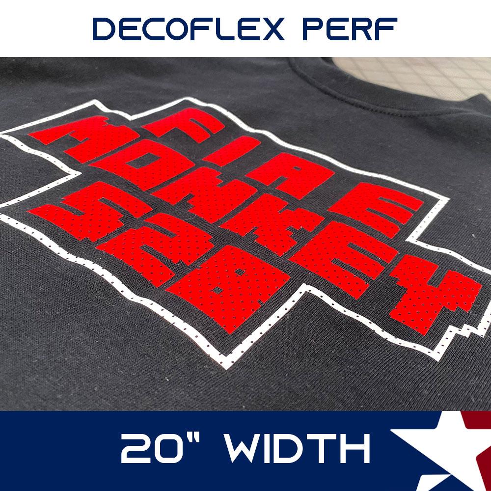 Decoflex™ Perforated Heat Transfer Vinyl 20"X36"
