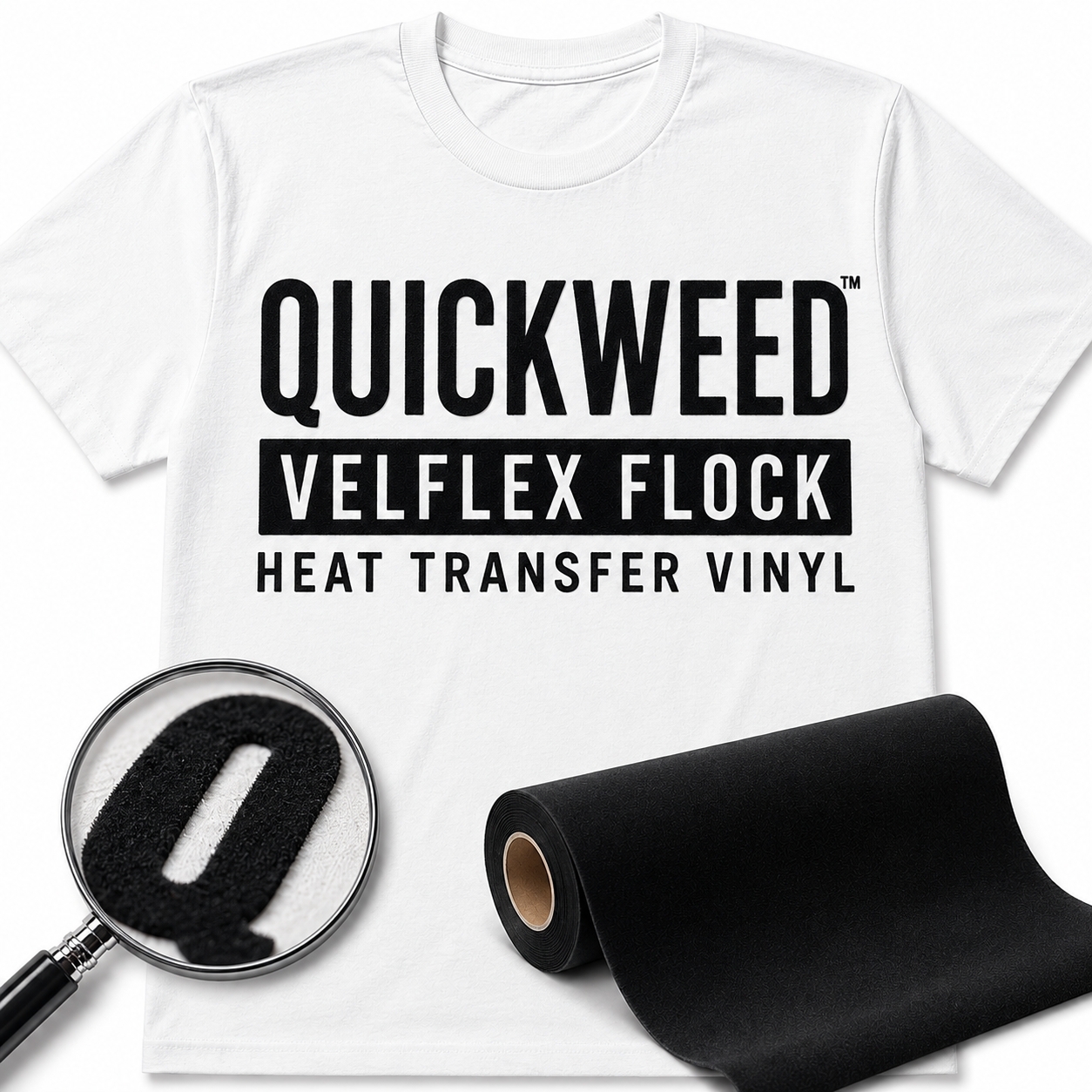 Quickweed™ Velflex Flock Heat Transfer Vinyl