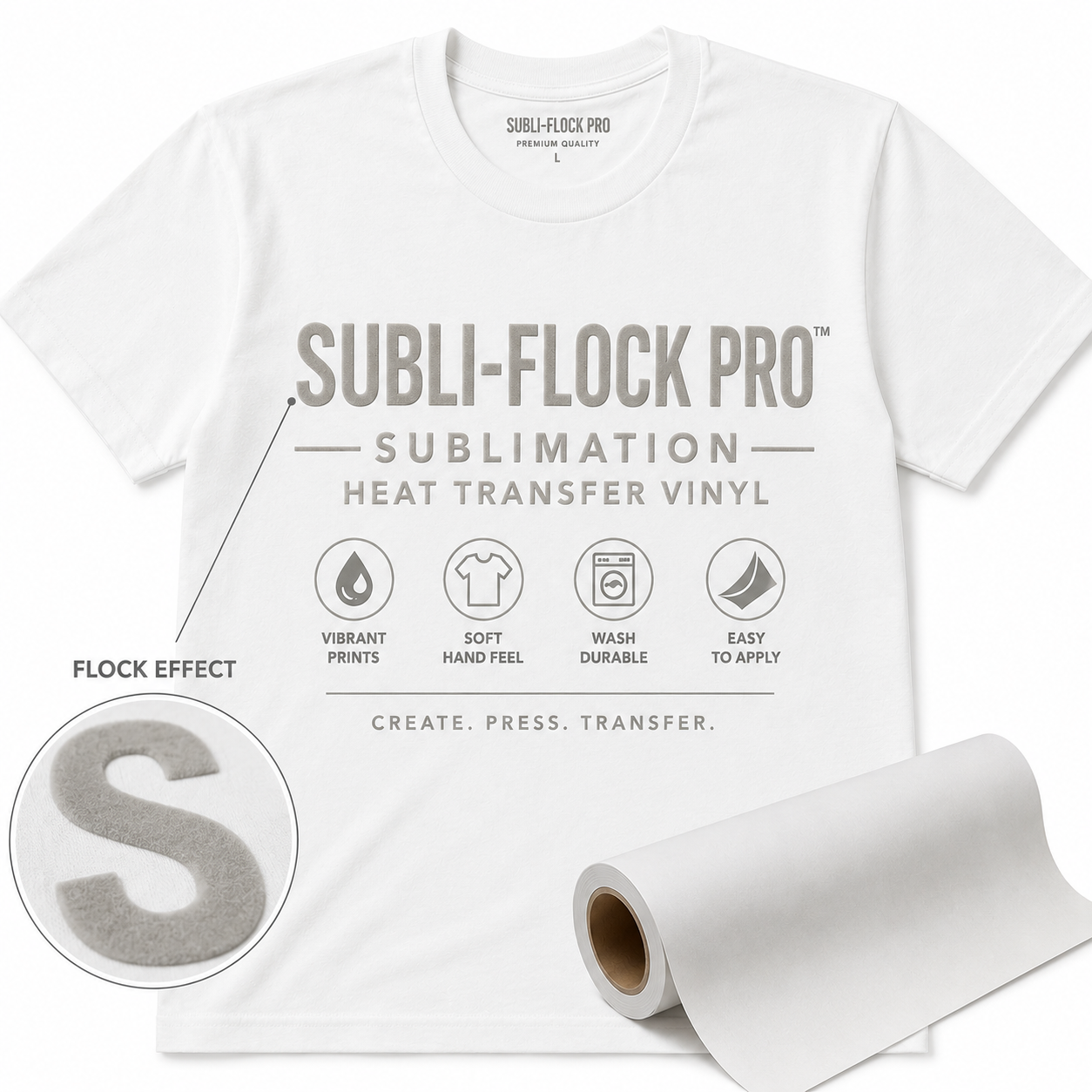 Sublimation Subli-Flock Pro - 17"X36"