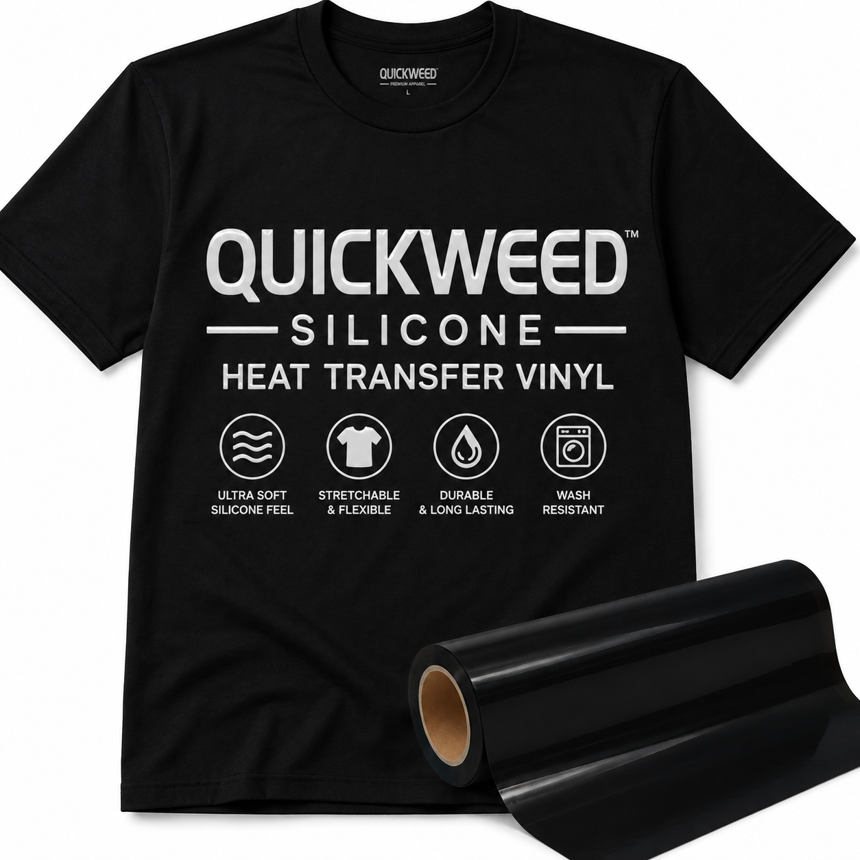 Quickweed™ Silicone Heat Transfer Vinyl