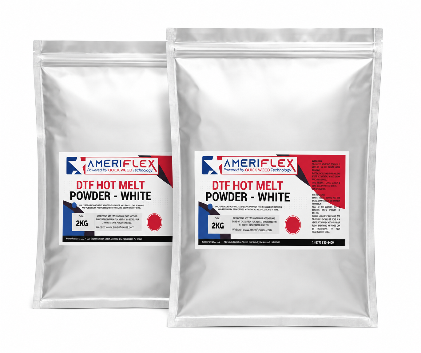 DTF White Hot Melt Powder 2.02 kg