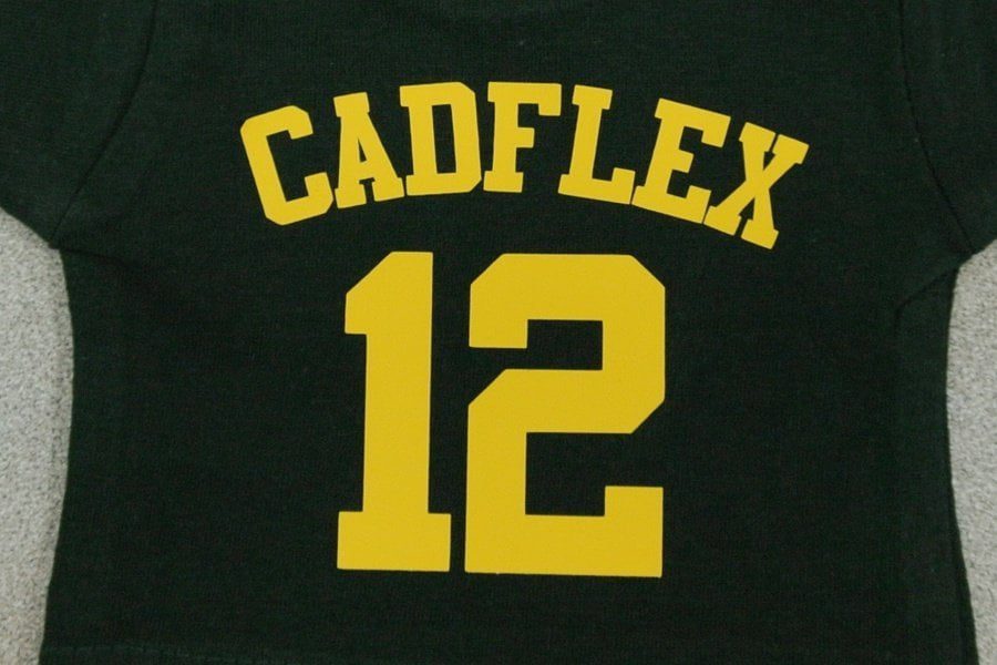 Siser Cadflex numbers and letters application