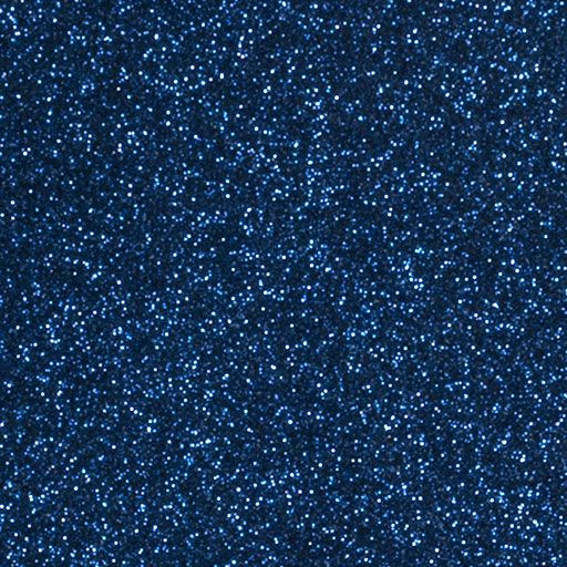 Siser Glitter heat transfer vinyl swatch - Navy