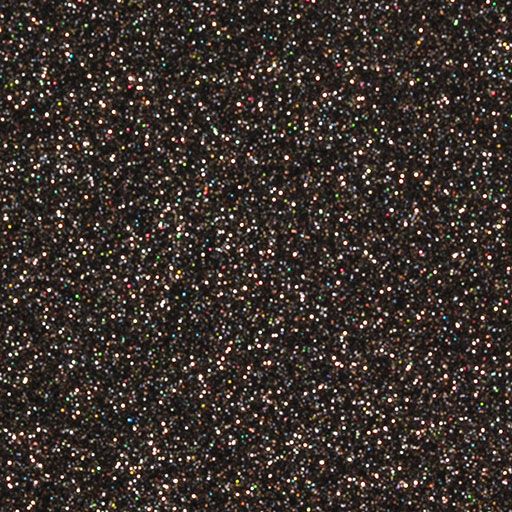 Siser Glitter heat transfer vinyl swatch - Black Gold