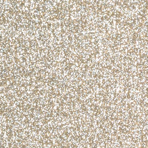 Siser Glitter heat transfer vinyl swatch - Champagne