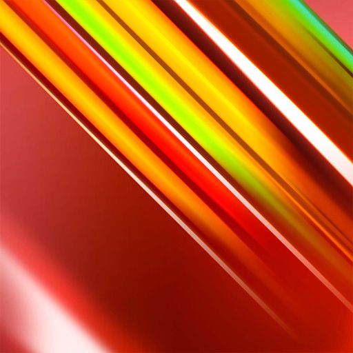 Siser Holographic heat transfer vinyl swatch - Firelit Pearl