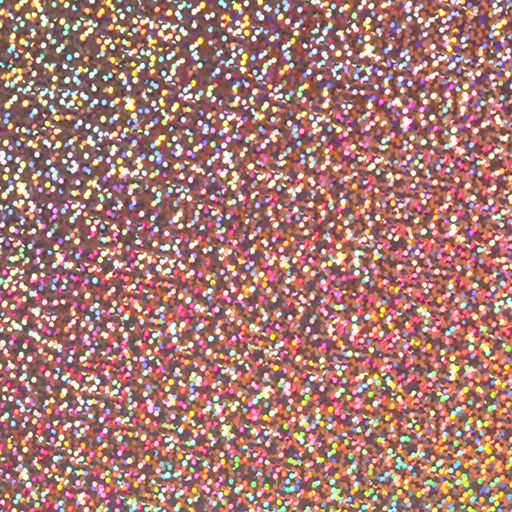 Siser Holographic heat transfer vinyl swatch - Blush