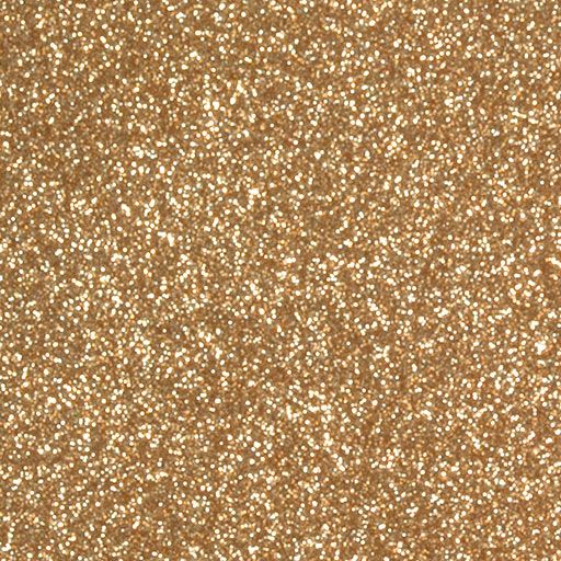Siser Glitter heat transfer vinyl swatch - Old Gold