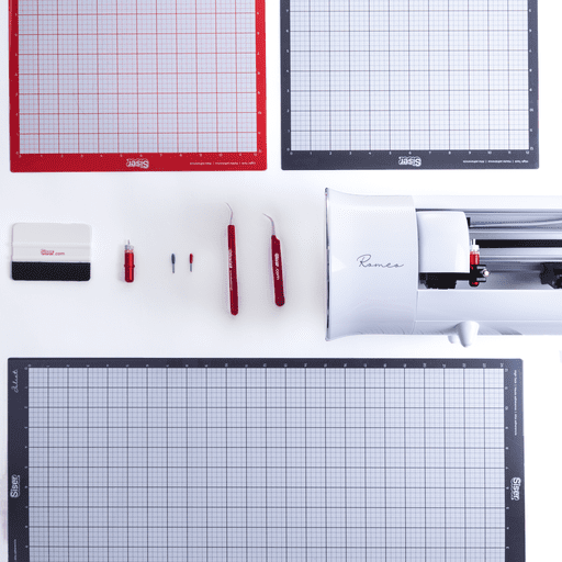 Siser cutter accessories - cutting mats, blades and blade holder