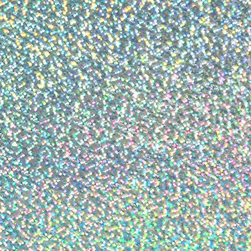 Siser Holographic heat transfer vinyl swatch - Sky