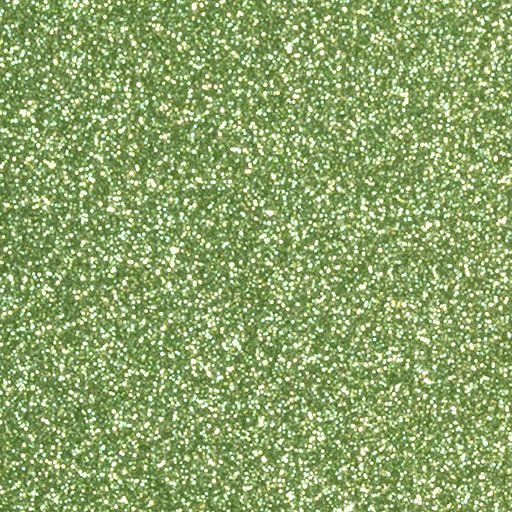 Siser Glitter heat transfer vinyl swatch - Light Green
