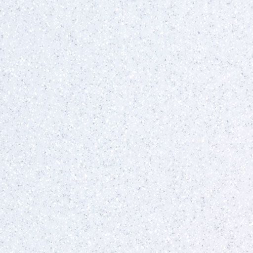 Siser Glitter heat transfer vinyl swatch - White