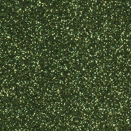 Siser Glitter heat transfer vinyl swatch - Dark Green