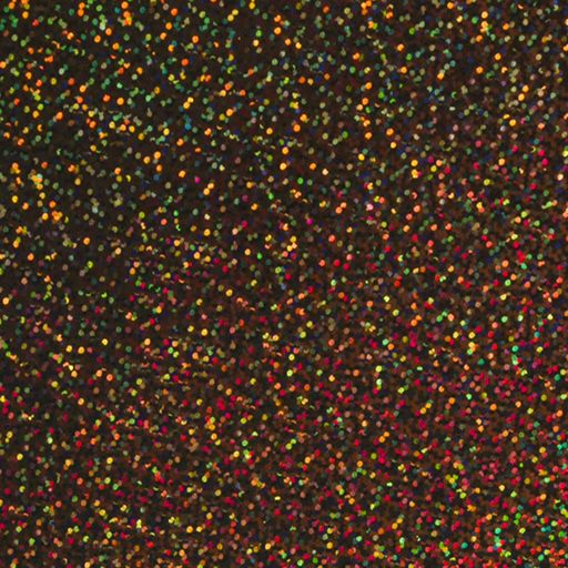 Siser Holographic heat transfer vinyl swatch - Brown